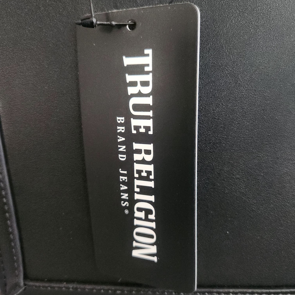 True Religion Black Women's Handbag with adjustable Strap. - Picture 8 of 16